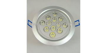 中山凯鸿照明 12W LED天花灯与筒灯，点亮生活之美